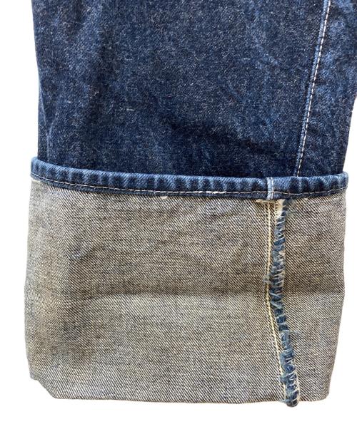 Tender（テンダー）Tender (テンダー) ノンウォッシュ ワイド デニム インディゴ サイズ:2の古着・服飾アイテム