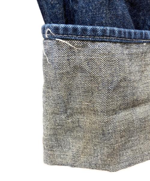 Tender（テンダー）Tender (テンダー) ノンウォッシュ ワイド デニム インディゴ サイズ:2の古着・服飾アイテム