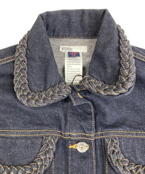 DOUBLE STANDARD CLOTHING（ダブルスタンダードクロージング）DOUBLE STANDARD CLOTHING (ダブルスタンダードクロージング) デニムジャケット 0205-180-241 インディゴ サイズ:36 未使用品の古着・服飾アイテム