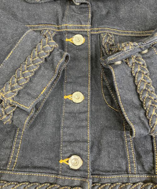 DOUBLE STANDARD CLOTHING（ダブルスタンダードクロージング）DOUBLE STANDARD CLOTHING (ダブルスタンダードクロージング) デニムジャケット 0205-180-241 インディゴ サイズ:36 未使用品の古着・服飾アイテム