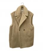 BARNYARDSTORMバンヤードストーム）の古着「ファーベスト BG340708MO」｜ベージュ