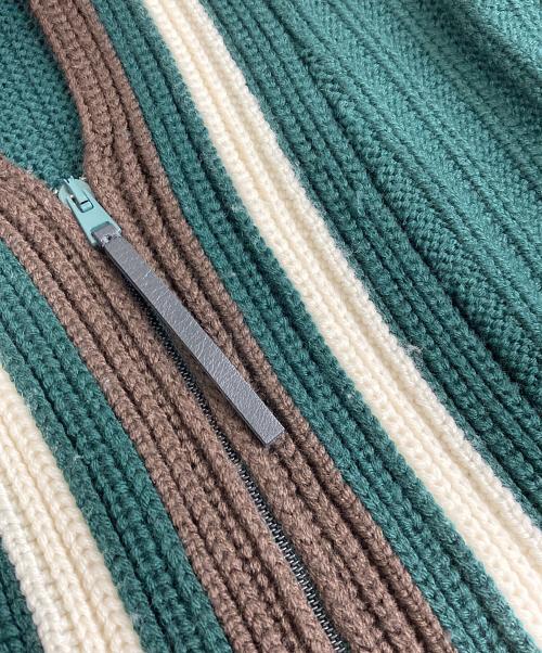 MARNI（マルニ）MARNI (マルニ) フロントジップカーディガン P17SPMDV01Q01FW685-00V98 グリーン サイズ:38の古着・服飾アイテム