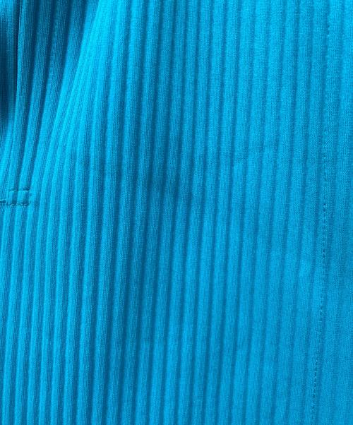 me ISSEY MIYAKE（ミーイッセイ ミヤケ）me ISSEY MIYAKE (ミーイッセイ ミヤケ) FINE KNIT PLEATS BOTTOM 1 ターコイズ サイズ:Freeの古着・服飾アイテム