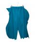 me ISSEY MIYAKE（ミーイッセイ ミヤケ）の古着「FINE KNIT PLEATS BOTTOM 1」｜ターコイズ