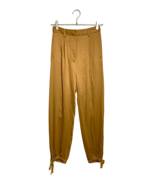 MM6 Maison Margiela（エムエムシックスメゾンマルジェラ）MM6 Maison Margiela (エムエムシックスメゾンマルジェラ) レーヨンアセテートジョガーパンツ キャメル サイズ:36の古着・服飾アイテム