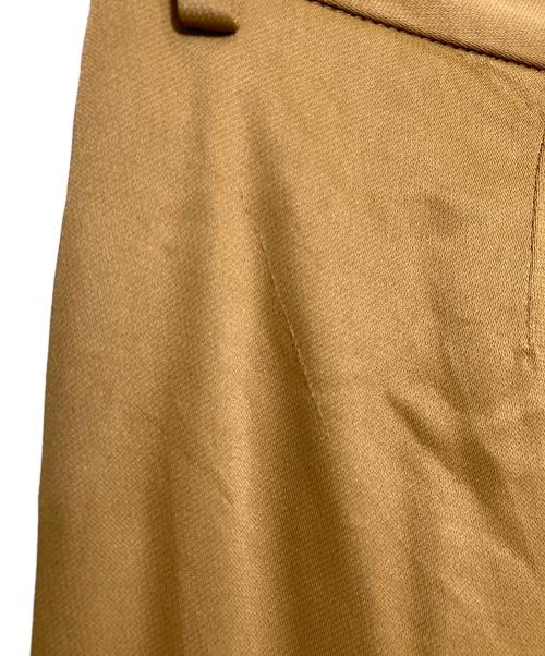 MM6 Maison Margiela（エムエムシックスメゾンマルジェラ）MM6 Maison Margiela (エムエムシックスメゾンマルジェラ) レーヨンアセテートジョガーパンツ キャメル サイズ:36の古着・服飾アイテム