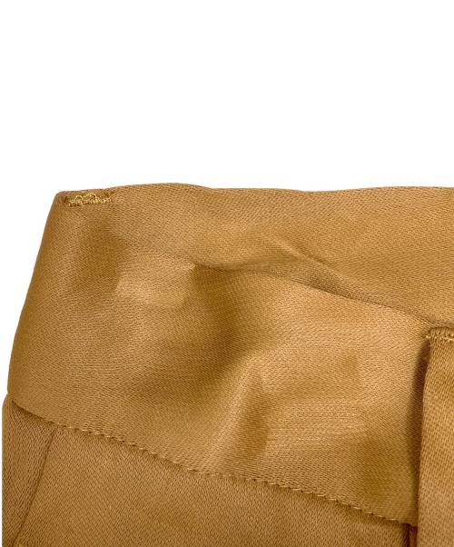 MM6 Maison Margiela（エムエムシックスメゾンマルジェラ）MM6 Maison Margiela (エムエムシックスメゾンマルジェラ) レーヨンアセテートジョガーパンツ キャメル サイズ:36の古着・服飾アイテム