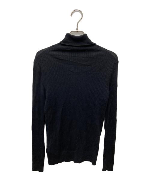 DRESSTERIOR（ドレステリア）DRESSTERIOR (ドレステリア) ワイドリブハイネック ブラック サイズ:M(38)の古着・服飾アイテム