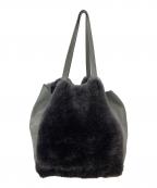 OWEN BARRYオーエンバリー）の古着「ムートンバッグ」｜グレー