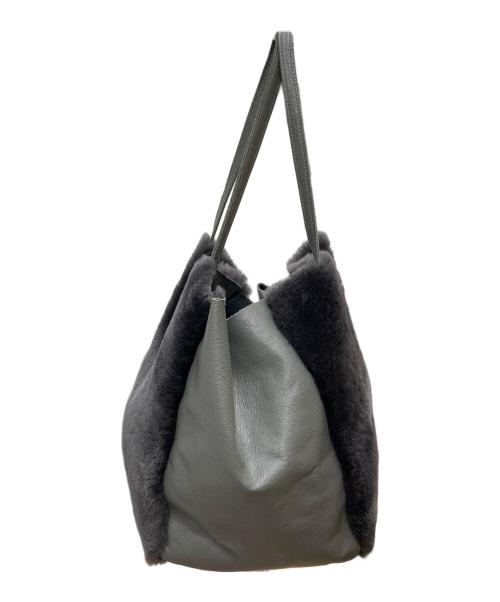 OWEN BARRY（オーエンバリー）OWEN BARRY (オーエンバリー) ムートンバッグ グレーの古着・服飾アイテム