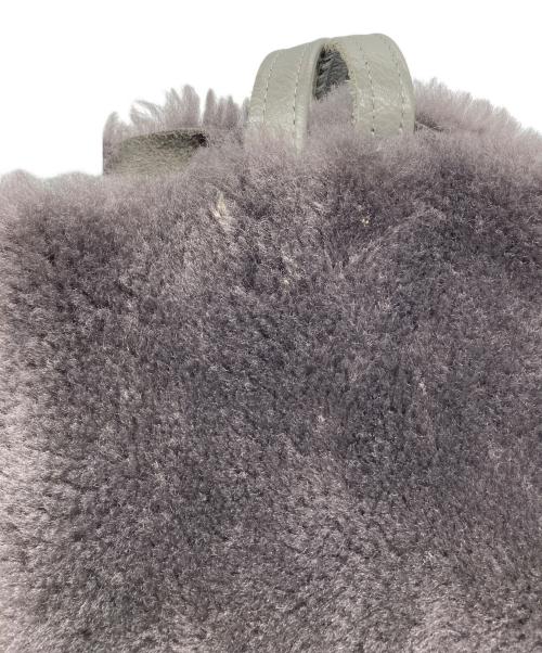 OWEN BARRY（オーエンバリー）OWEN BARRY (オーエンバリー) ムートンバッグ グレーの古着・服飾アイテム