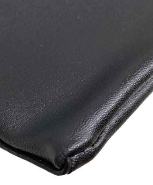 E by eclat（イーバイエクラ）E by eclat (イーバイエクラ) SABOTENスクエアショルダーバッグ ブラックの古着・服飾アイテム