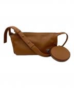 SWASH LONDON×ear PAPILLONNERスウォッシュ ロンドン×イアパピヨネ）の古着「ボックスミニショルダーバッグ EAZ105152A0008」｜ブラウン