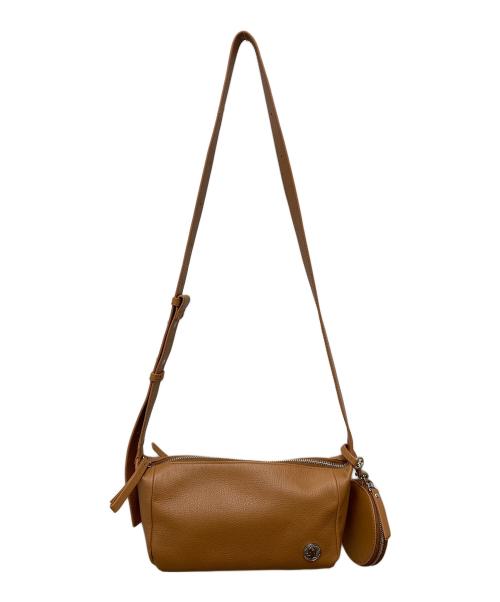 SWASH LONDON（スウォッシュ ロンドン）SWASH LONDON (スウォッシュ ロンドン) ear PAPILLONNER (イアパピヨネ) ボックスミニショルダーバッグ EAZ105152A0008 ブラウンの古着・服飾アイテム