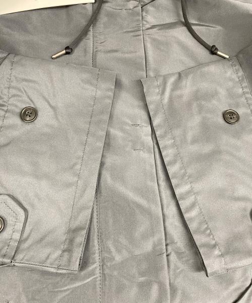 +J（プラスジェイ）+J (プラスジェイ) シルクブレンドオーバーサイズパーカー 211-440360 グレー サイズ:M 未使用品の古着・服飾アイテム