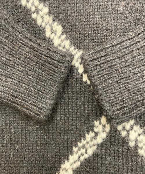 PHOTOCOPIEU（フォトコピュー）PHOTOCOPIEU (フォトコピュー) ELLA LOZENGE PATTERN KNIT ブラック サイズ:TUの古着・服飾アイテム