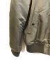 中古・古着 ALPHA INDUSTRIES (アルファインダストリーズ) フーデッドリブジャケット　TA1571-076 オリーブ サイズ:X-LARGE：7000円
