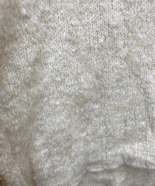 MM6 Maison Margiela（エムエムシックスメゾンマルジェラ）MM6 Maison Margiela (エムエムシックスメゾンマルジェラ) モヘアニットセーター S52GP0091 S17770 ベージュ サイズ:Sの古着・服飾アイテム