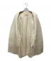 ENFOLD (エンフォルド) ノーカラーウールコート アイボリー サイズ:36：5000円