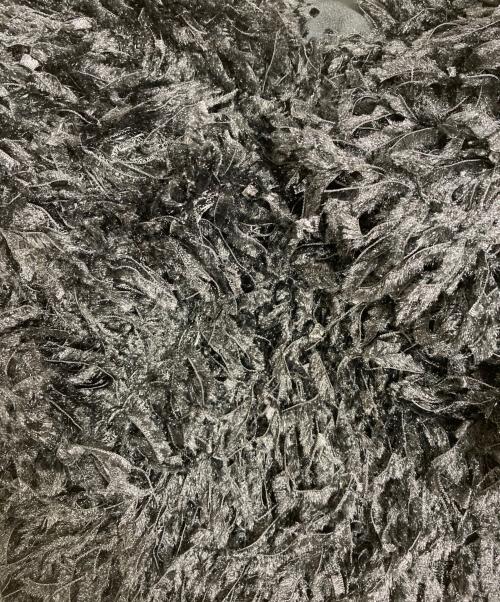CADUNE（カデュネ）CADUNE (カデュネ) ふわふわ半袖トップス ブラック サイズ:36の古着・服飾アイテム