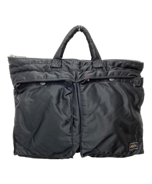 PORTER（ポーター）PORTER (ポーター) SHORT HELMETBAG ブラックの古着・服飾アイテム