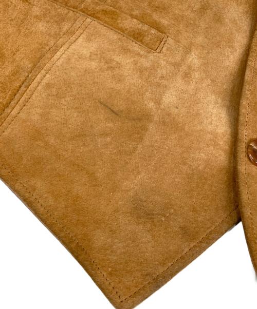 L.L.Bean（エルエルビーン）L.L.Bean (エルエルビーン) スエードレザーベスト ブラウン サイズ:XL LONGの古着・服飾アイテム