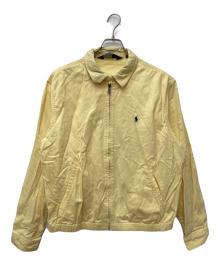 POLO RALPH LAUREN（ポロ・ラルフローレン）の古着「スイングトップ」｜イエロー