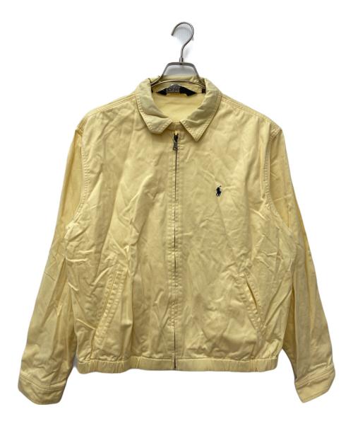 POLO RALPH LAUREN（ポロ・ラルフローレン）POLO RALPH LAUREN (ポロ・ラルフローレン) スイングトップ イエロー サイズ:Mの古着・服飾アイテム