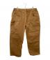 CarHartt (カーハート) タックパンツ ブラウン サイズ: 101cm (W40)：4000円