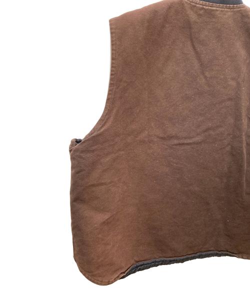 CarHartt（カーハート）CarHartt (カーハート) ダッグベスト ブラウン サイズ:XXLの古着・服飾アイテム