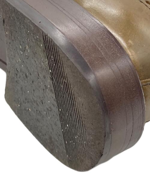 ブランド表記なし（ブランド表記ナシ）ブランド表記なし (ブランド表記ナシ) ウィングチップシューズ 2042 1001 オリーブ サイズ:25.5の古着・服飾アイテム