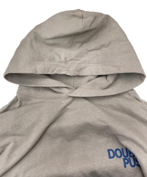 TAIN DOUBLE PUSH（タイン ダブルプッシュ）TAIN DOUBLE PUSH (タイン ダブルプッシュ) TAIN SWEAT HEAVY HOODIE 21TN-PK43 ベージュ サイズ:Lの古着・服飾アイテム