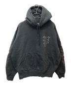 P.iピーアイ）の古着「Crossmile Hoodie」｜ブラック