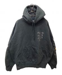 P.i（ピーアイ）の古着「Crossmile Hoodie」｜ブラック
