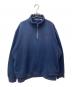 POLO RALPH LAUREN（ポロ・ラルフローレン）の古着「ハーフジップスウェット」｜ネイビー