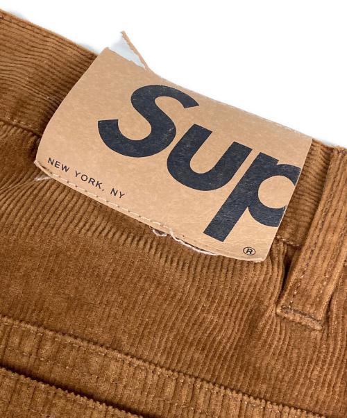 SUPREME（シュプリーム）SUPREME (シュプリーム) コーデュロイパンツ ブラウン サイズ:32の古着・服飾アイテム