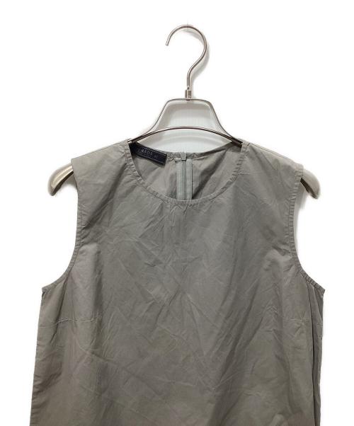 PRADA（プラダ）PRADA (プラダ) ノースリーブブラウス グレー サイズ:42の古着・服飾アイテム