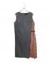FRED PERRY（フレッドペリー）の古着「切替ワンピース　F8443」｜グレー