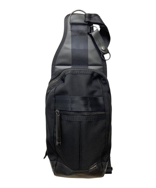 PORTER（ポーター）PORTER (ポーター) SLING SHOULDER BAG 703-08000 ブラックの古着・服飾アイテム