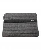 HERNOヘルノ）の古着「キルティングセカンドバッグ」｜グレー