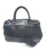 Jean Paul GAULTIERジャンポールゴルチェ）の古着「2WAYレザーショルダーバッグ」｜ブラック