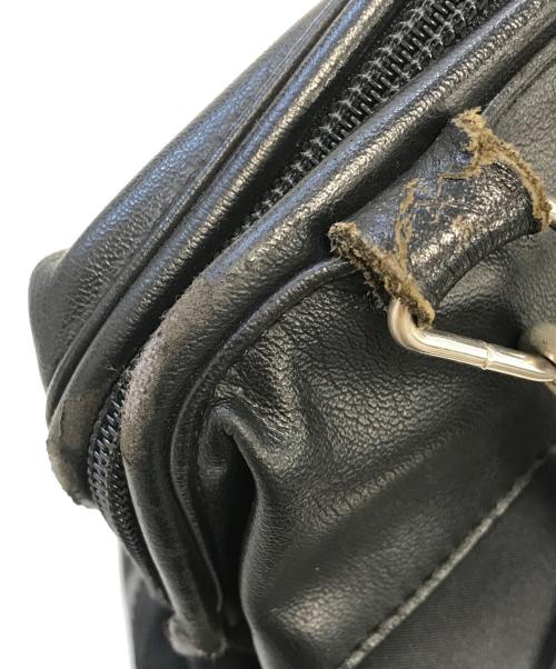 Jean Paul GAULTIER（ジャンポールゴルチェ）Jean Paul GAULTIER (ジャンポールゴルチェ) 2WAYレザーショルダーバッグ ブラックの古着・服飾アイテム