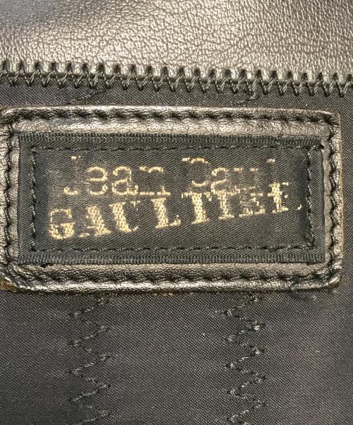 Jean Paul GAULTIER（ジャンポールゴルチェ）Jean Paul GAULTIER (ジャンポールゴルチェ) 2WAYレザーショルダーバッグ ブラックの古着・服飾アイテム