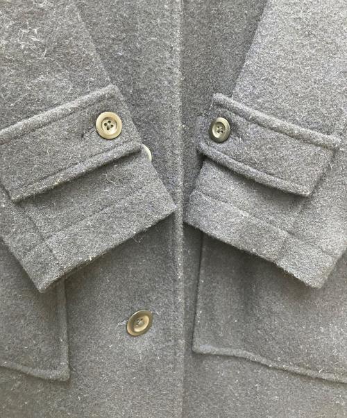 MHL（エムエイチエル）MHL (エムエイチエル) ウールフーデッドコート ネイビー サイズ:1の古着・服飾アイテム
