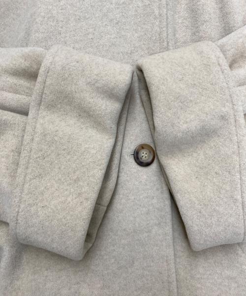 WEEKEND Max Mara（ウィークエンド マックスマーラ）WEEKEND Max Mara (ウィークエンド マックスマーラ) ファー付きフーデッドコート ベージュ サイズ:40の古着・服飾アイテム