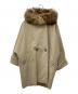 WEEKEND Max Mara (ウィークエンド マックスマーラ) ファー付きフーデッドコート ベージュ サイズ:40：17000円