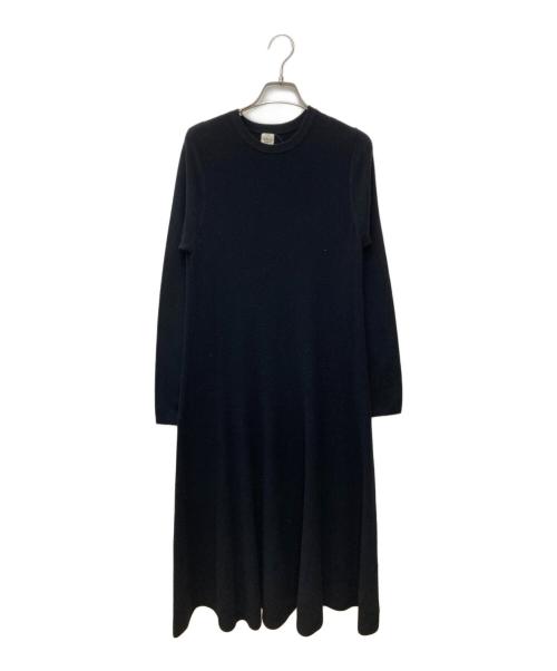 Ron Herman（ロンハーマン）Ron Herman (ロンハーマン) フレアニットワンピース ブラック サイズ:XSの古着・服飾アイテム