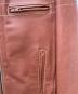 中古・古着 Paul Smith JEANS (ポールスミス ジーンズ) シングルライダースジャケット 473921 ブラウン サイズ:L：12000円