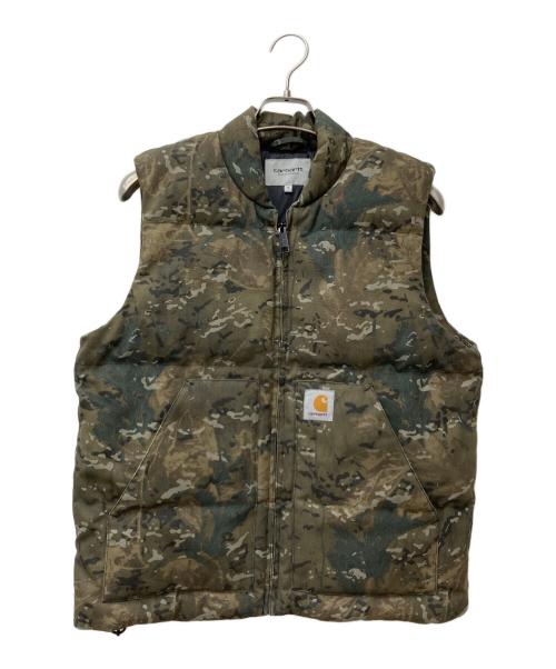 Carhartt WIP（カーハート ワークインプログレス）Carhartt WIP (カーハート ワークインプログレス) Brooke Vest　I028504.0G2.00.03 グリーン サイズ:Sの古着・服飾アイテム