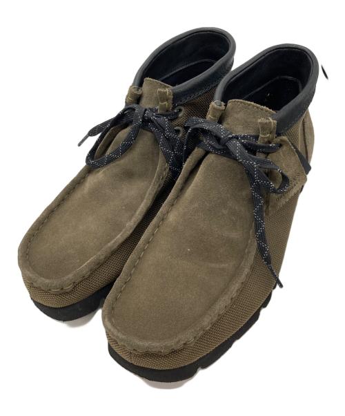 CLARKS（クラークス）CLARKS (クラークス) Wallabee Boot GTX　61269692 Olive Textile サイズ:26.5の古着・服飾アイテム